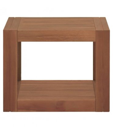 vidaXL Bathroom Cabinet 45x45x35 cm Solid Wood Teak — Colour: brown, Size: 45 x 45 x 35 cm