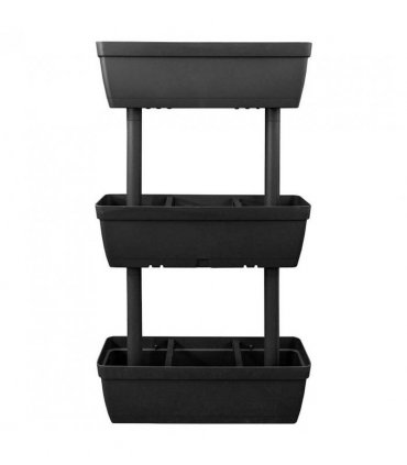 vidaXL Garden Planter 6 pcs 100 cm Anthracite
