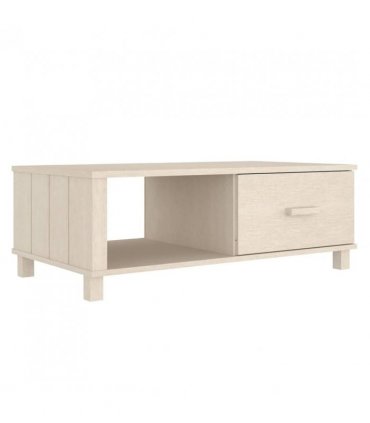 vidaXL Coffee Table HAMAR Honey Brown 100x55x35 cm Solid Wood Pine