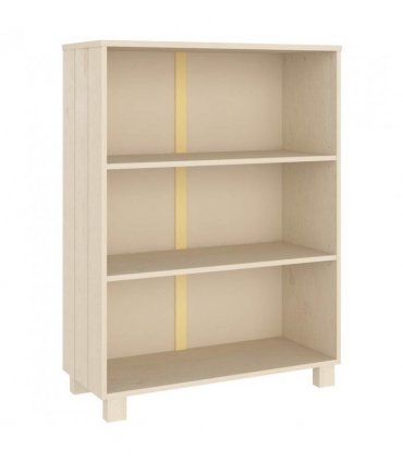 vidaXL Book Cabinet HAMAR Honey Brown 85x35x112 cm Solid Wood Pine