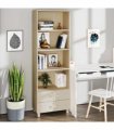 vidaXL Highboard HAMAR Honey Brown 60x35x180 cm Solid Wood Pine