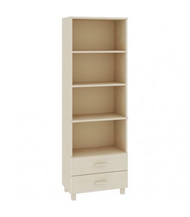 vidaXL Highboard HAMAR Honey Brown 60x35x180 cm Solid Wood Pine