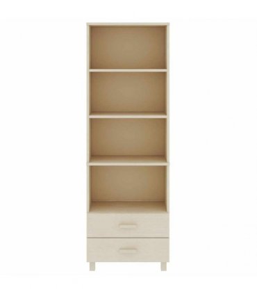 vidaXL Highboard HAMAR Honey Brown 60x35x180 cm Solid Wood Pine