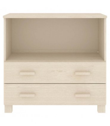 vidaXL Sideboard HAMAR Honey Brown 85x35x80 cm Solid Wood Pine