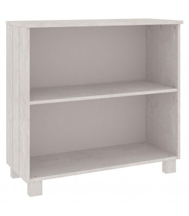 vidaXL Sideboard HAMAR White 85x35x80 cm Solid Wood Pine — V0671953985