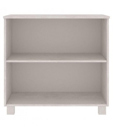 vidaXL Sideboard HAMAR White 85x35x80 cm Solid Wood Pine — V0671953985