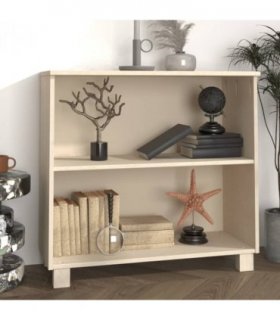 vidaXL Sideboard HAMAR Honey Brown 85x35x80 cm Solid Wood Pine — V0671953987
