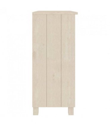 vidaXL Sideboard HAMAR Honey Brown 85x35x80 cm Solid Wood Pine — V0671953987