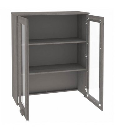 vidaXL Top for Highboard HAMAR Light Grey 85x35x100cm Solid Wood Pine