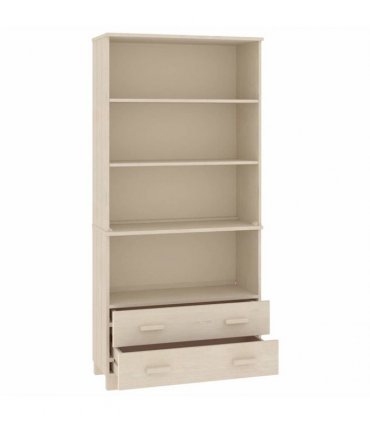 vidaXL Highboard HAMAR Solid Wood Pine Honey Brown