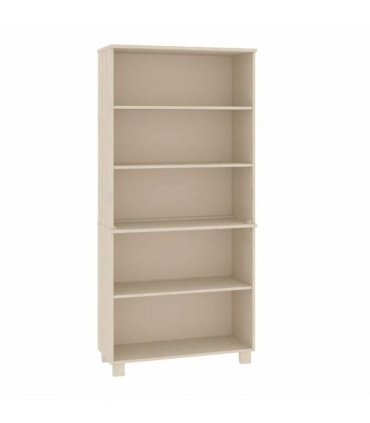 vidaXL Highboard HAMAR Solid Wood Pine Honey Brown — V0671954020