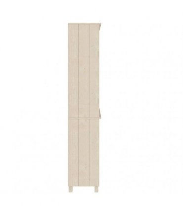 vidaXL Highboard HAMAR Solid Wood Pine Honey Brown — V0671954020
