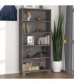 vidaXL Highboard HAMAR Solid Wood Pine Light Grey
