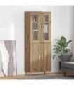 vidaXL Highboard Artisan Oak 69.5 x 34 x 180 cm