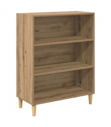 vidaXL Highboard Artisan Oak 69.5 x 32.5 x 180 cm Engineered Wood — Model: 3 shelves
