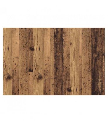 vidaXL Headboard with Cabinet 3 pcs Old Wood Engineered Wood — Model: Two drawers