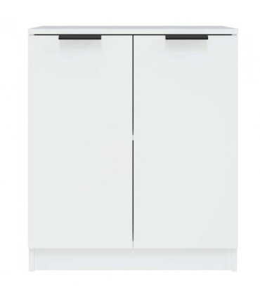 vidaXL Sideboards 2 pcs White 60x30x70 cm Engineered Wood