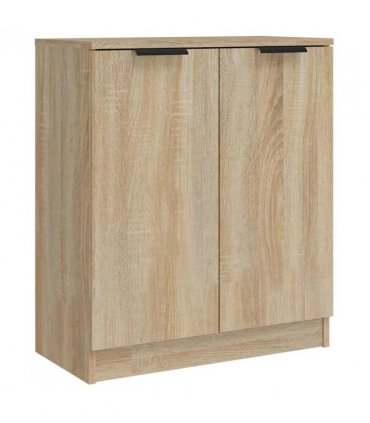 vidaXL Sideboards 2 pcs Sonoma Oak 60x30x70 cm Engineered Wood