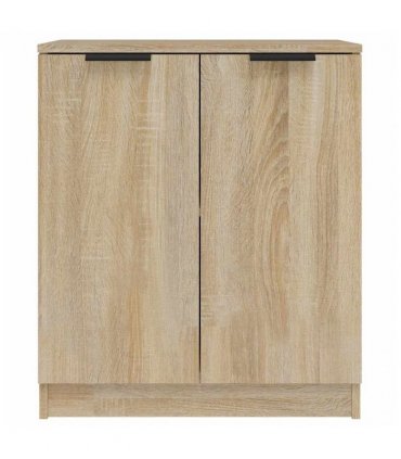 vidaXL Sideboards 2 pcs Sonoma Oak 60x30x70 cm Engineered Wood