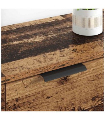 vidaXL Sideboards 2 pcs Old Wood 60 x 30 x 70 cm Engineered Wood