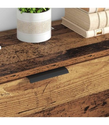 vidaXL Sideboard with Drawer 3 pcs Old Wood Engineered Wood