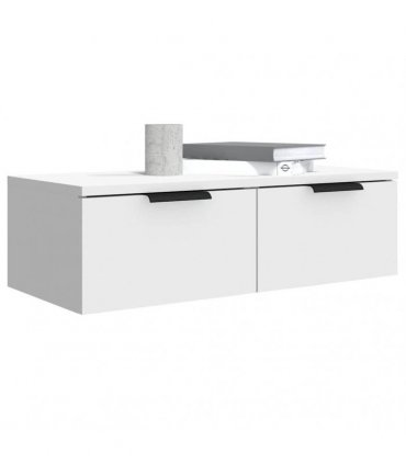 vidaXL Wall Cabinets 2 pcs White 68x30x20 cm Engineered Wood