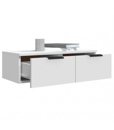 vidaXL Wall Cabinets 2 pcs White 68x30x20 cm Engineered Wood