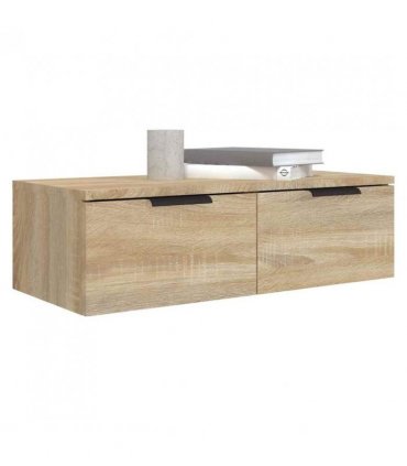 vidaXL Wall Cabinets 2 pcs Sonoma Oak 68x30x20 cm Engineered Wood