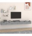 vidaXL Wall Cabinets 2 pcs Grey Sonoma 102x30x20 cm Engineered Wood