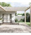 vidaXL Vertical Awning White 140x600 cm Oxford Fabric — Size: 140 x 600 cm