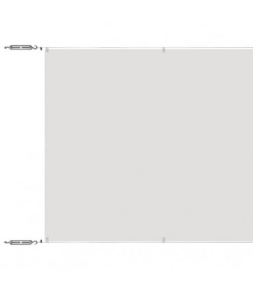 vidaXL Vertical Awning White 140x600 cm Oxford Fabric — Size: 140 x 600 cm