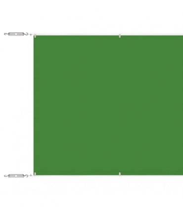 vidaXL Vertical Awning Light Green 140x600 cm Oxford Fabric — Size: 140 x 600 cm