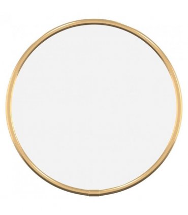 vidaXL Wall Mirror Gold Ø 20 cm Round