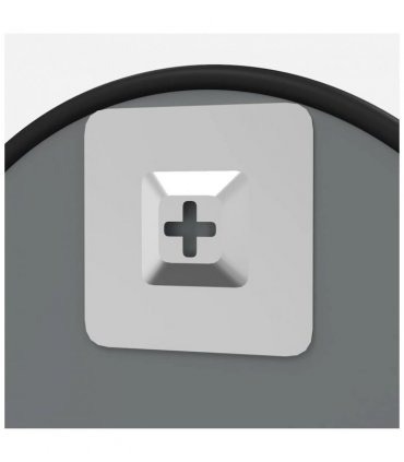 vidaXL Wall Mirror Black Ø 30 cm Round