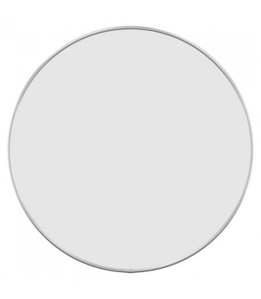 vidaXL Wall Mirror Silver Ø 50 cm Round