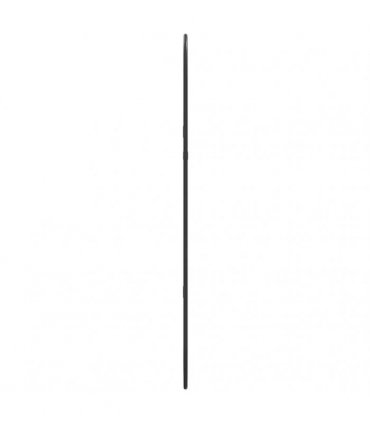 vidaXL Wall Mirror Black 70x30 cm Oval — Size: 70 x 30 cm