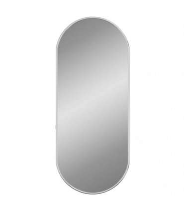 vidaXL Wall Mirror Silver 60x25 cm Oval — Size: 60 x 25 cm