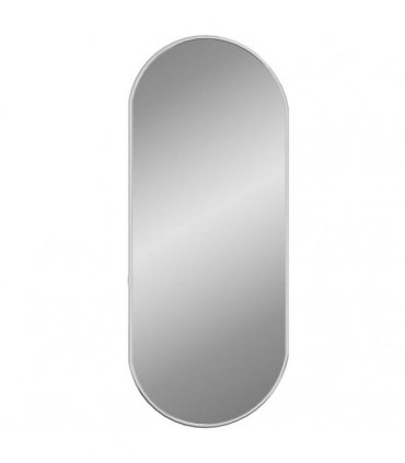 vidaXL Wall Mirror Silver 60x25 cm Oval — Size: 60 x 25 cm