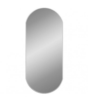 vidaXL Wall Mirror Silver 80x35 cm Oval — Size: 80 x 35 cm