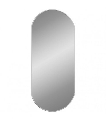 vidaXL Wall Mirror Silver 80x35 cm Oval — Size: 80 x 35 cm
