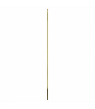 vidaXL Wall Mirror Gold 100x45 cm Oval — Size: 100 x 45 cm