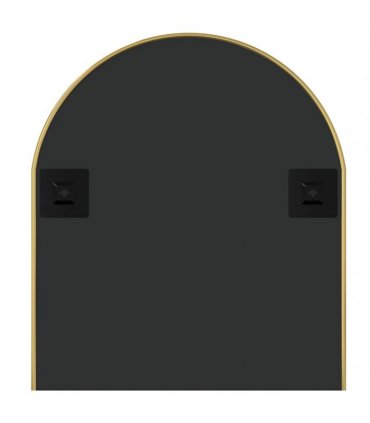 vidaXL Wall Mirror Gold 100x45 cm Oval — Size: 100 x 45 cm