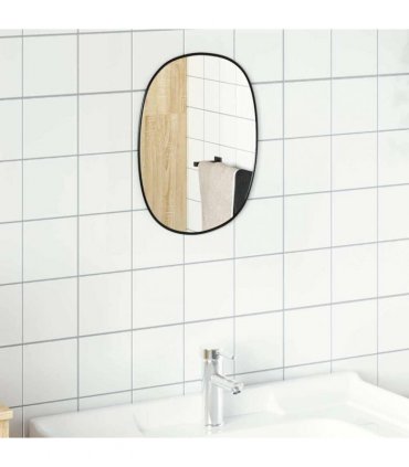 vidaXL Wall Mirror Black 40x30 cm — Size: 40 x 30 cm