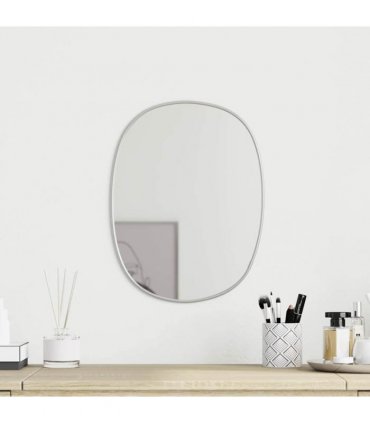 vidaXL Wall Mirror Silver 40x30 cm — Size: 40 x 30 cm