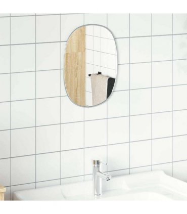 vidaXL Wall Mirror Silver 40x30 cm — Size: 40 x 30 cm