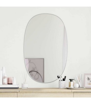 vidaXL Wall Mirror Silver 70x45 cm — Size: 70 x 45 cm