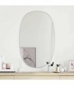 vidaXL Wall Mirror Silver 70x45 cm — Size: 70 x 45 cm