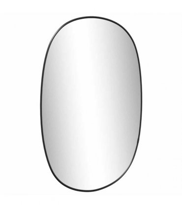 vidaXL Wall Mirror Black 50x35 cm — Size: 50 x 35 cm
