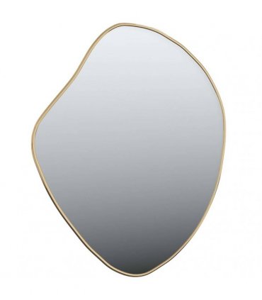vidaXL Wall Mirror Gold 60x50 cm — Size: 60 x 50 cm