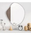 vidaXL Wall Mirror Silver 60x50 cm — Size: 60 x 50 cm